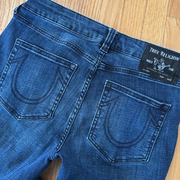True Religion Becca Boot Cut jeans Sz 31 / 12 color: Easy Rider - Picture 6 of 11